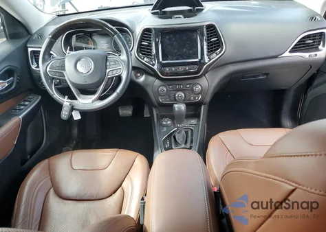 2019 Jeep Cherokee Overland z USA, uszkodzony, nr VIN 1C4PJMJX6KD439889